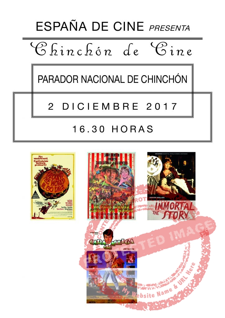 poster chinchon de cine cineturismo.es