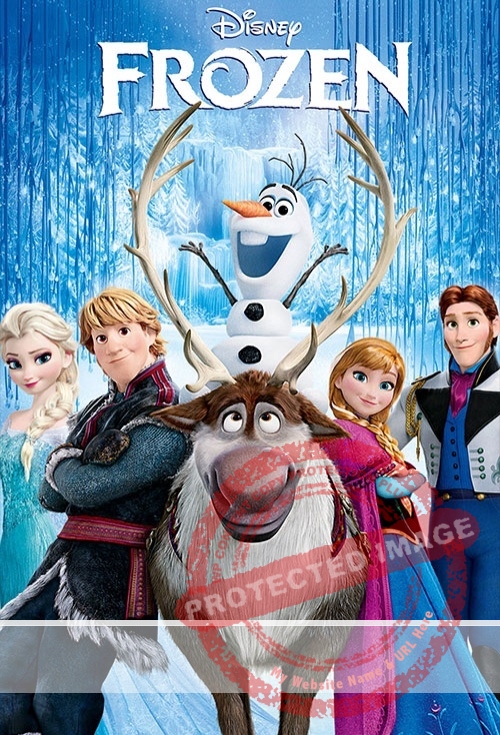 frozen película disney poster
