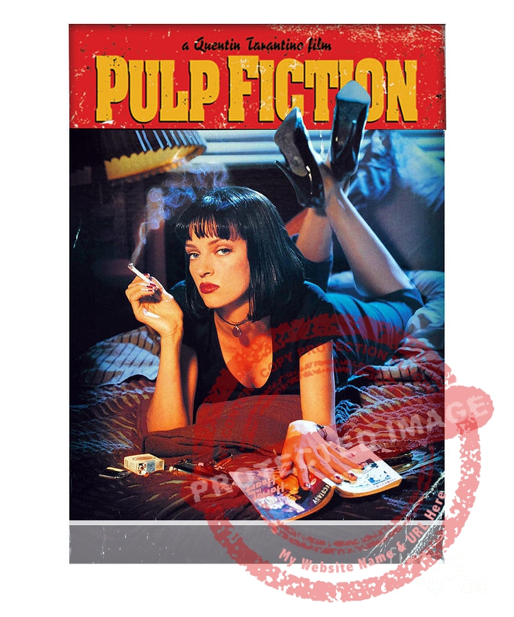 pulp fiction póster de la película